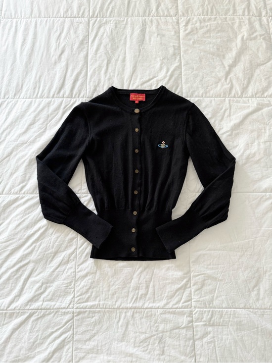 Vivienne Westwood Sweaters - Vivienne Westwood Red Label 100% Wool Orb Cardigan